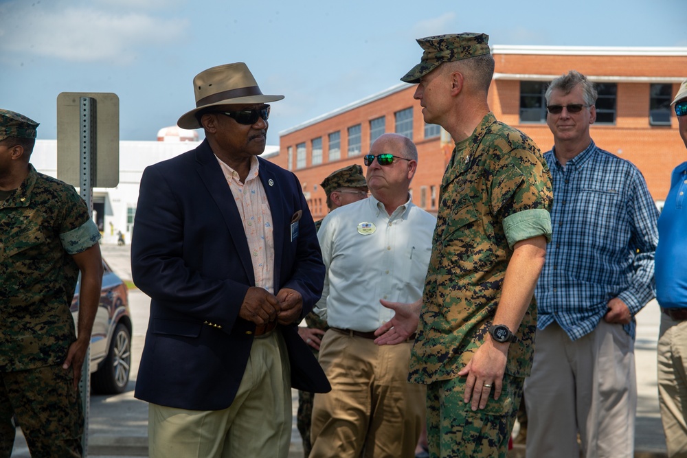 MCAS Cherry Point Historical Aircraft Park Ribbon Cutting