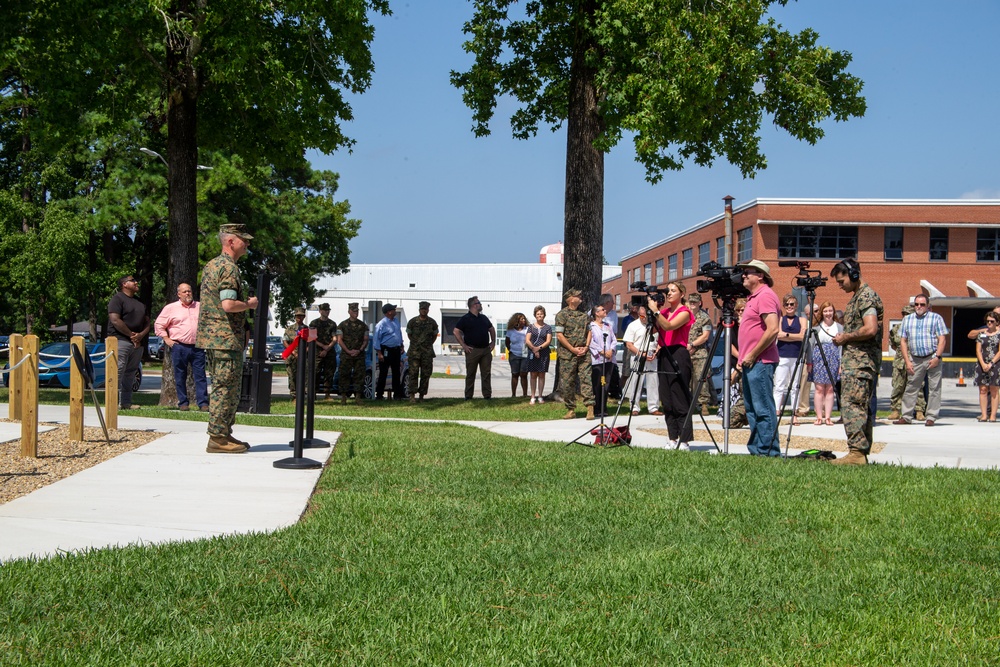 MCAS Cherry Point Historical Aircraft Park Ribbon Cutting