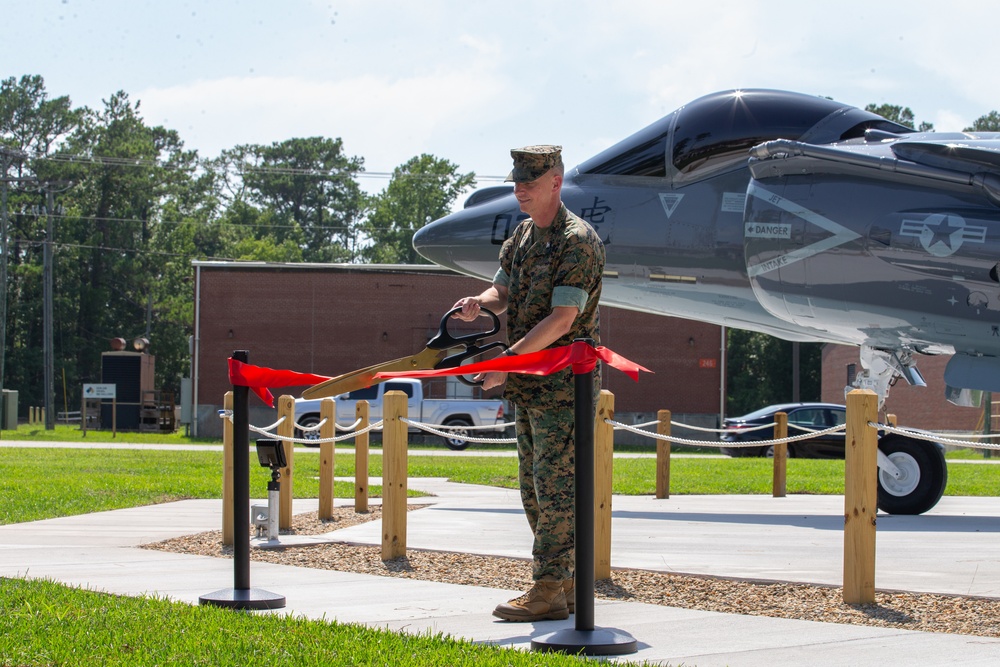 MCAS Cherry Point Historical Aircraft Park has Ribbon Cutting