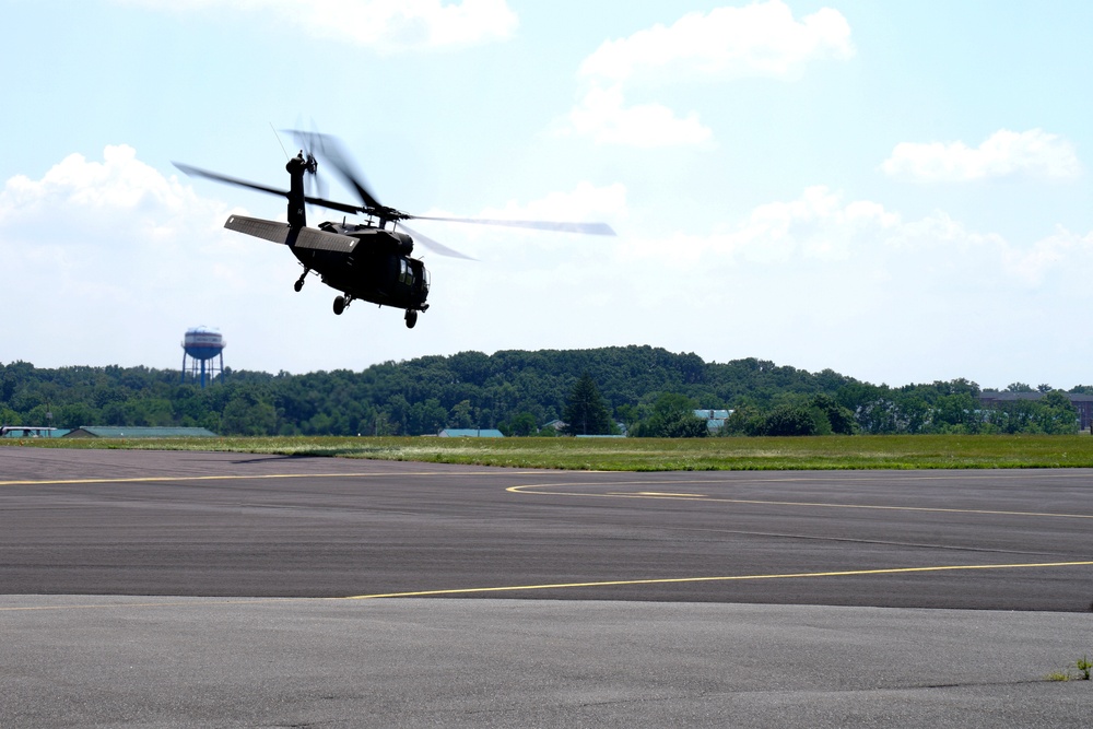 28th ECAB fly during Annual Training