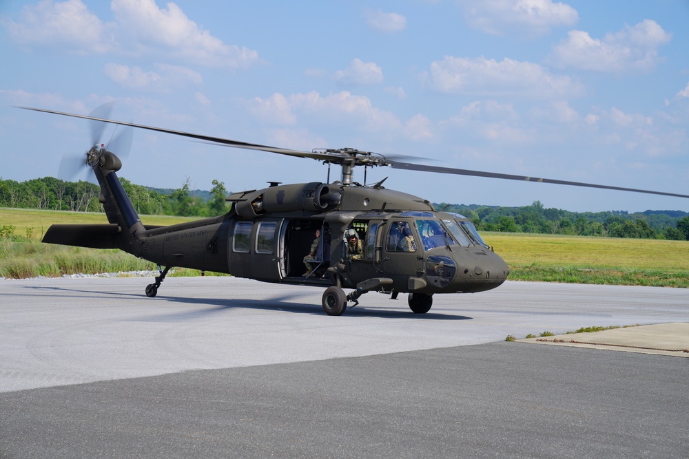 28th ECAB fly during Annual Training