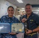 USS Michael Monsoor awards partner nations during RIMPAC 2022