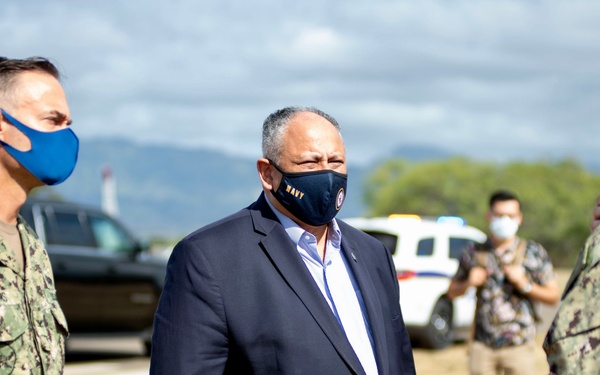 RIMPAC 2022; SECNAV Visits HADR Camp