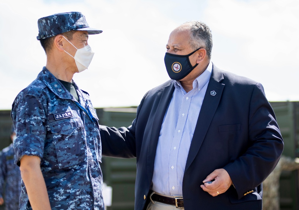 RIMPAC 2022; SECNAV Visits HADR Camp