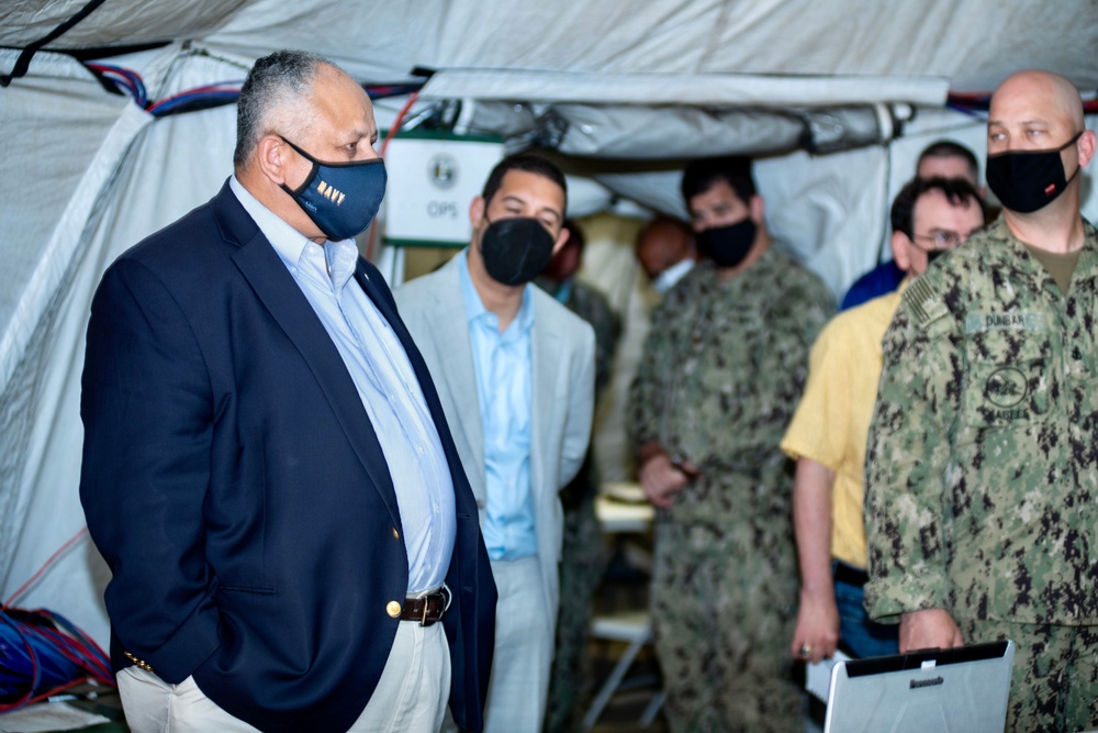 RIMPAC 2022; SECNAV Visits HADR Camp