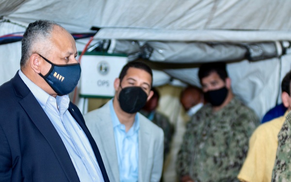 RIMPAC 2022; SECNAV Visits HADR Camp