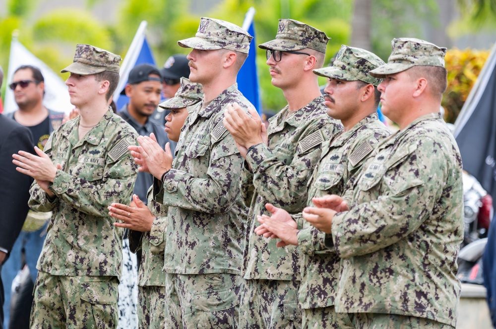 Guam unveils a Gold Star Families Memorial Monument