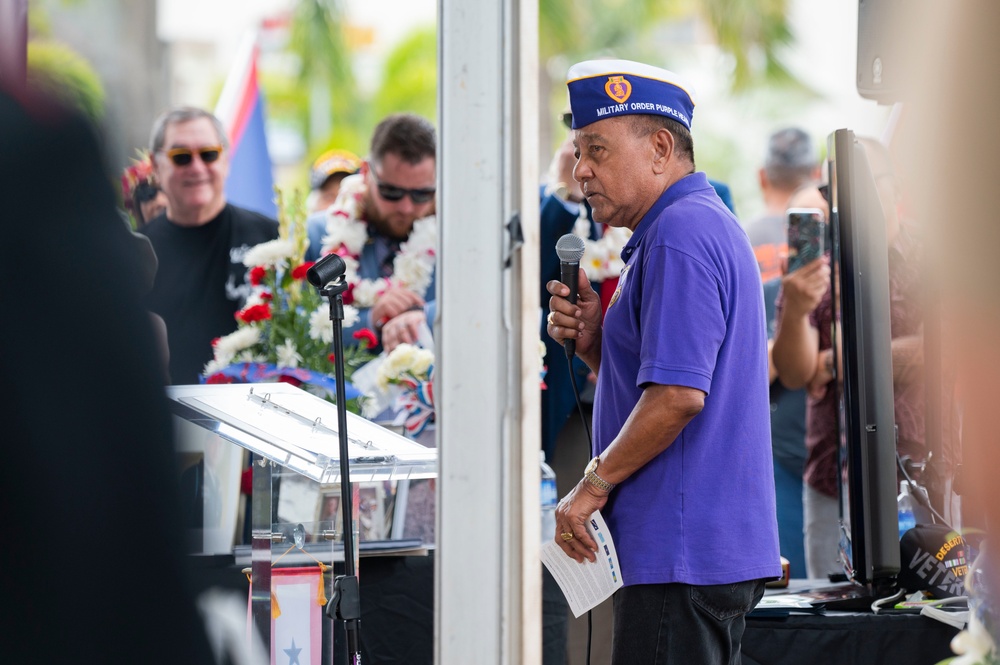 Guam unveils a Gold Star Families Memorial Monument