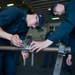 Sailors Practice DC Drills Onboard USS America