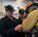 Sailors Practice DC Drills Onboard USS America