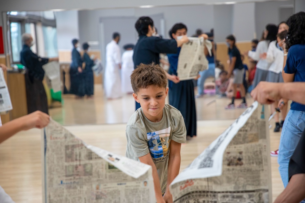 Shunan international children's club hosts martial arts performance