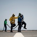 Sailors participate in crash and salvage drill