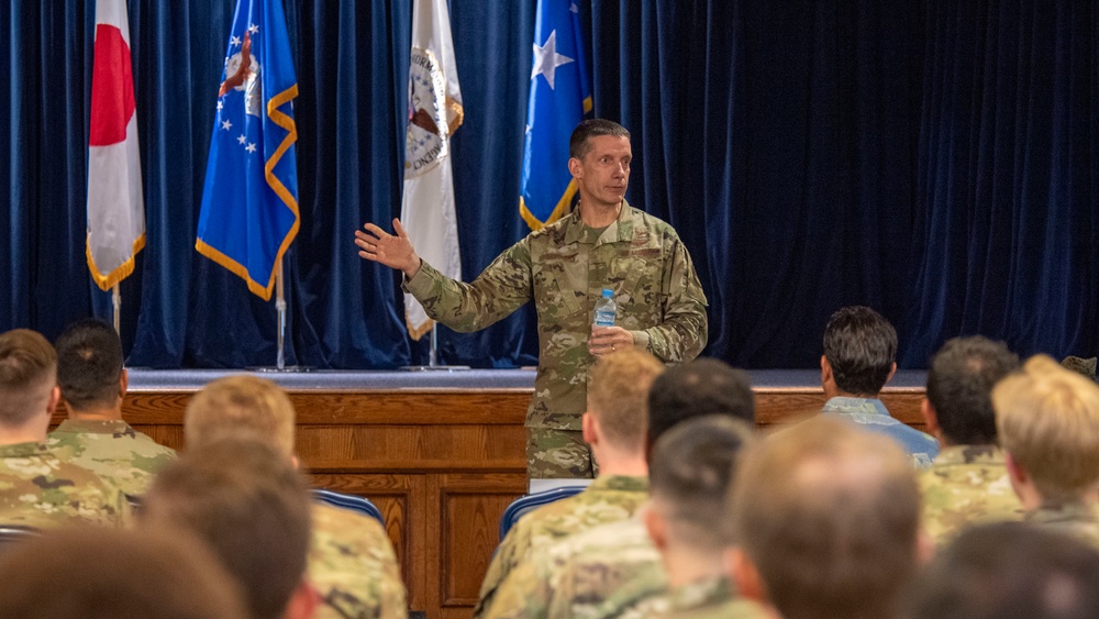 DISA Commander visits 374th CS