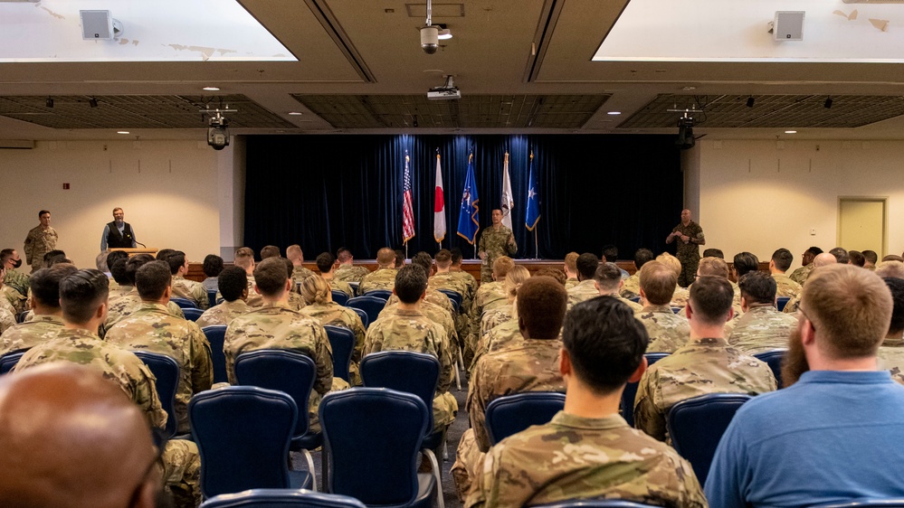 DISA Commander visits 374th CS