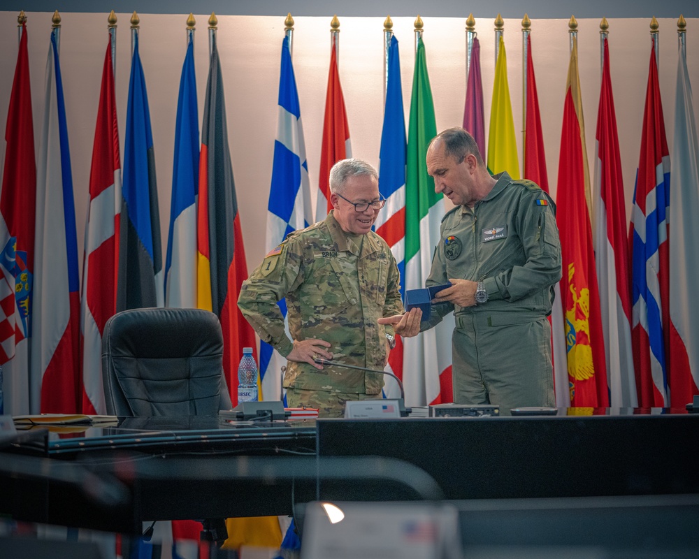 10TH AAMDC commanding general meets Romanian Allies to discuss deterrence, interoperability