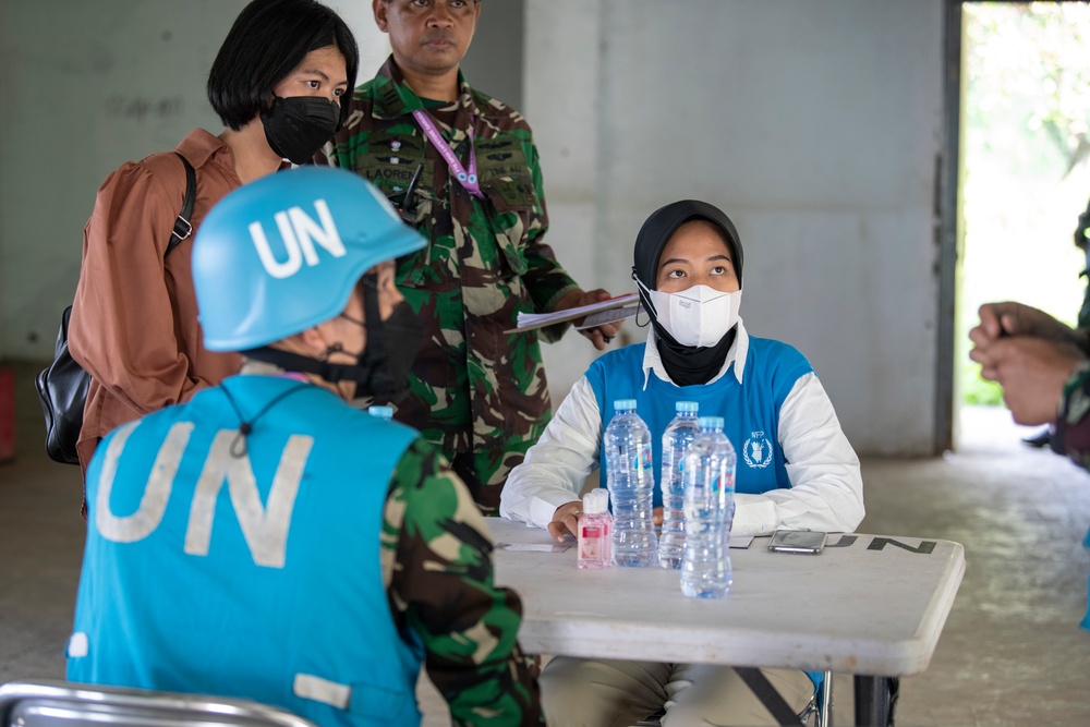 Royal Thai Army Train UN Aid Assistance