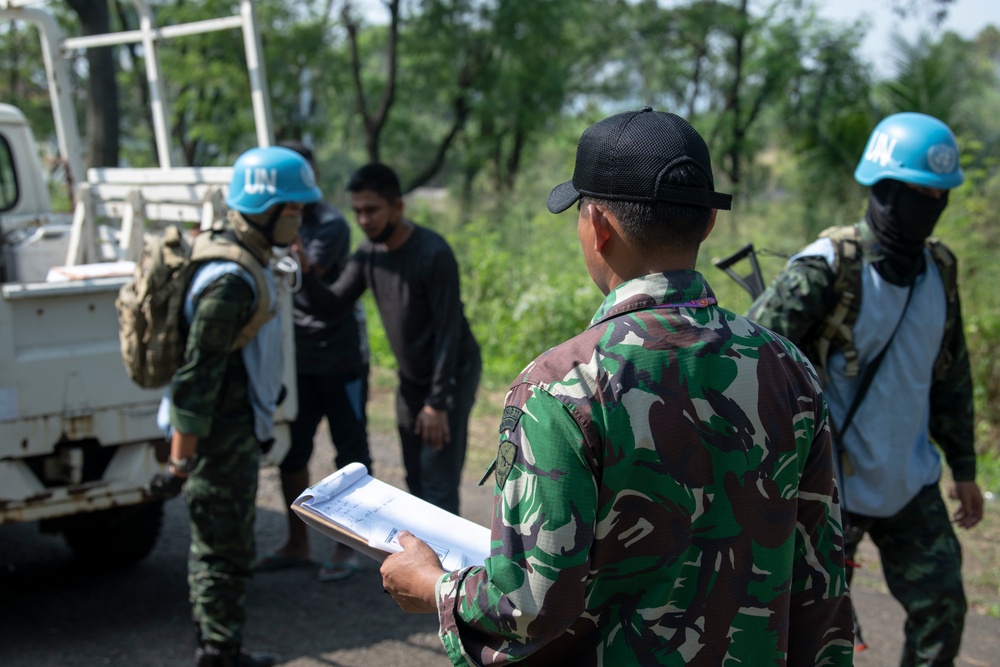 Royal Thai Army Train UN Aid Assistance