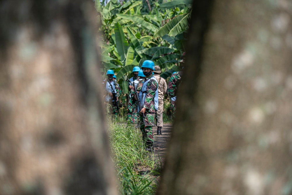TNI Conduct Cordon and Search Training