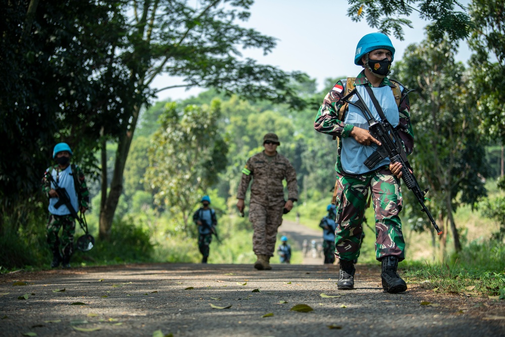 TNI Conduct Cordon and Search Training