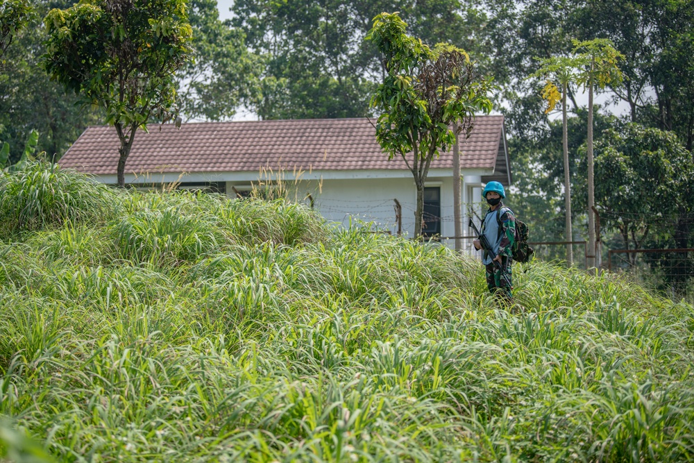 TNI Conduct Cordon and Search Training