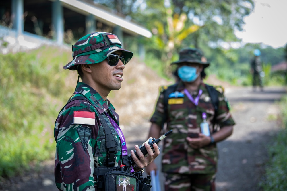 TNI Conduct Cordon and Search Training