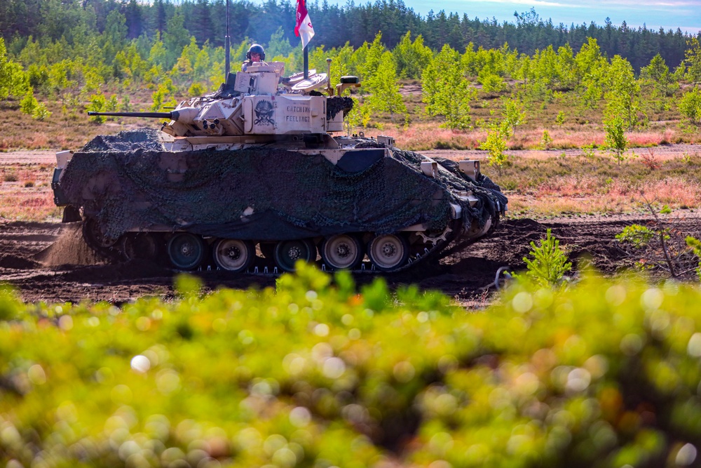 Blackjack Soldiers Ready and Forward in Finland