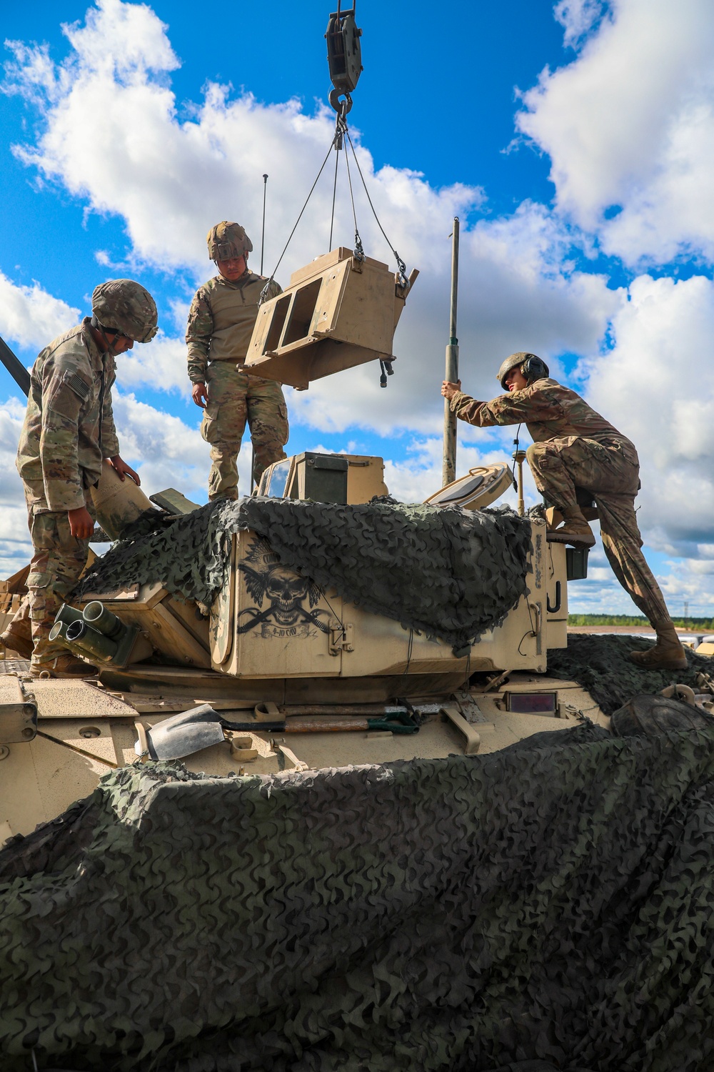 Blackjack Soldiers Ready and Forward in Finland