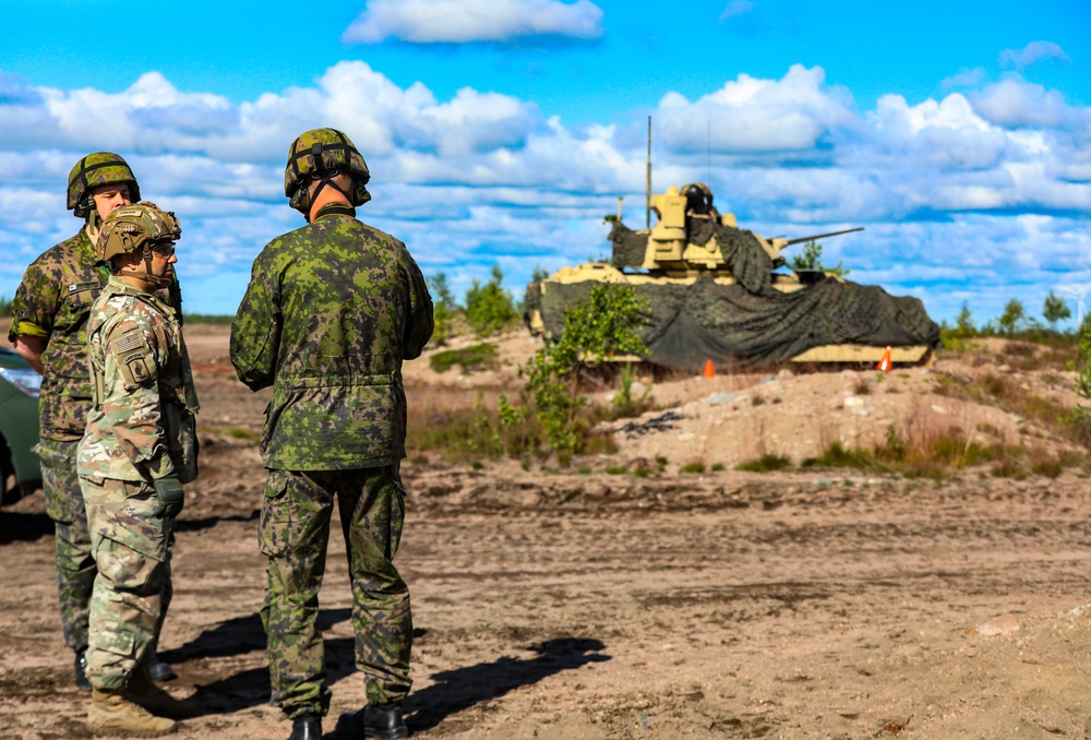 Blackjack Soldiers Ready and Forward in Finland