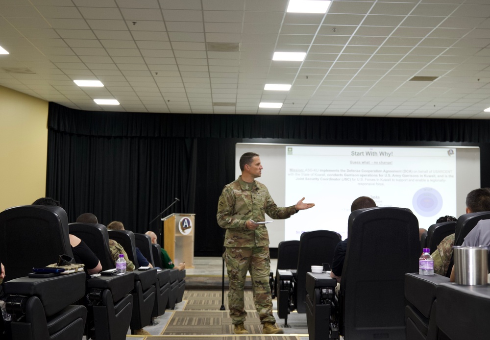 Area Support Group-Kuwait Commander’s All Hands, July 2022