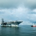 USS Ronald Reagan Visits Singapore