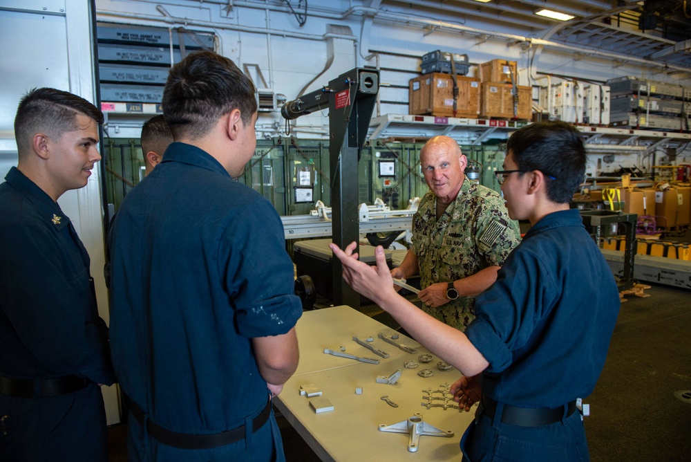 CNO Gilday Visits Ships and Sailors for RIMPAC 2022