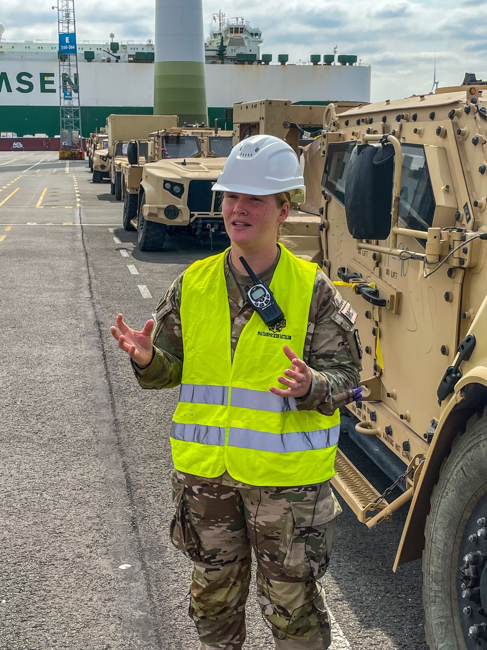 260th Movement Control Team Sets The European Theater For The 1st Cavalry Division