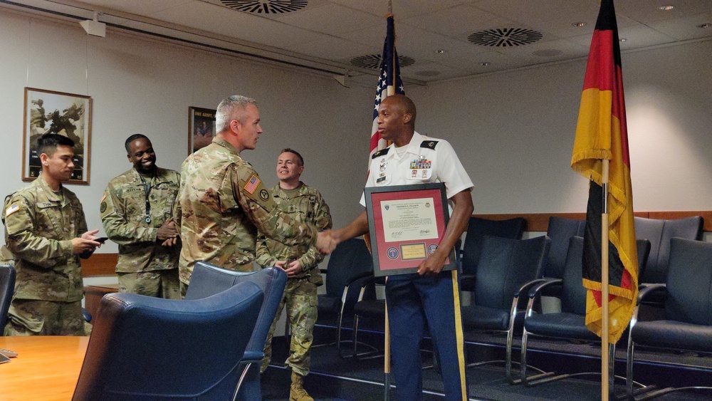 21st TSC Soldier recognized for quality service and leadership