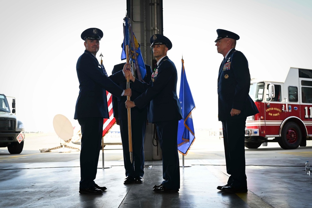 100 MSG change of command