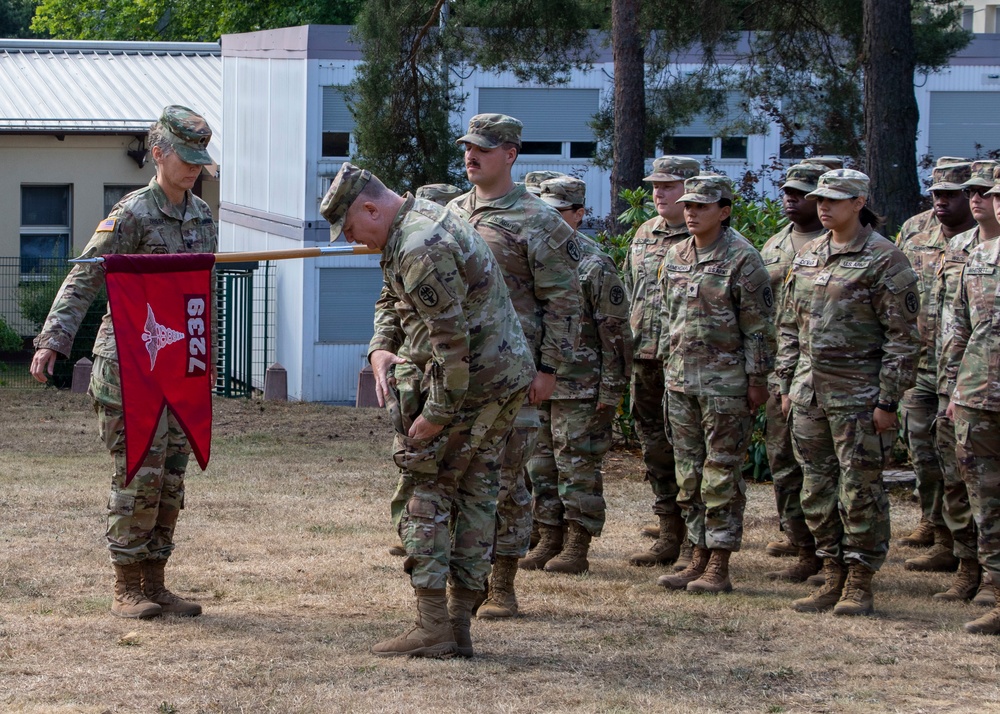 7239th Medical Support Unit takes charge of DWMMC