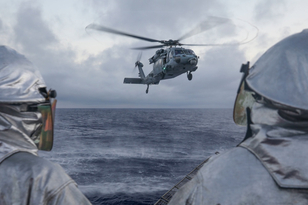 Flight Quarters on Benfold