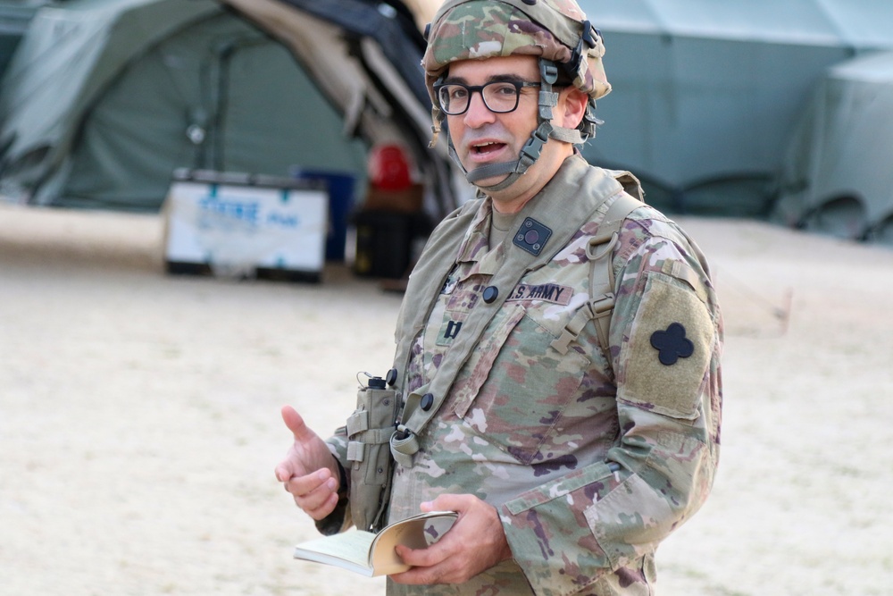 Chaplain Provides Services During WAREX