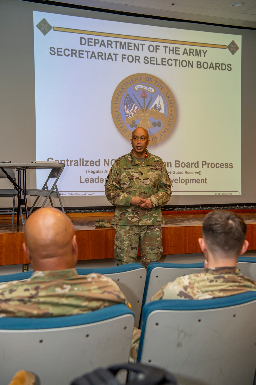 USSPACECOM hosts Promotion Seminars