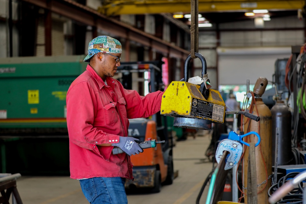 Welder using a PlatePro X plasma cutter