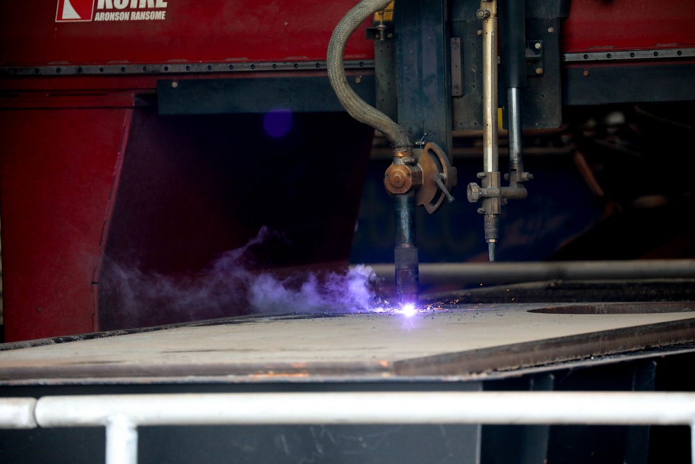 Welder using a PlatePro X plasma cutter