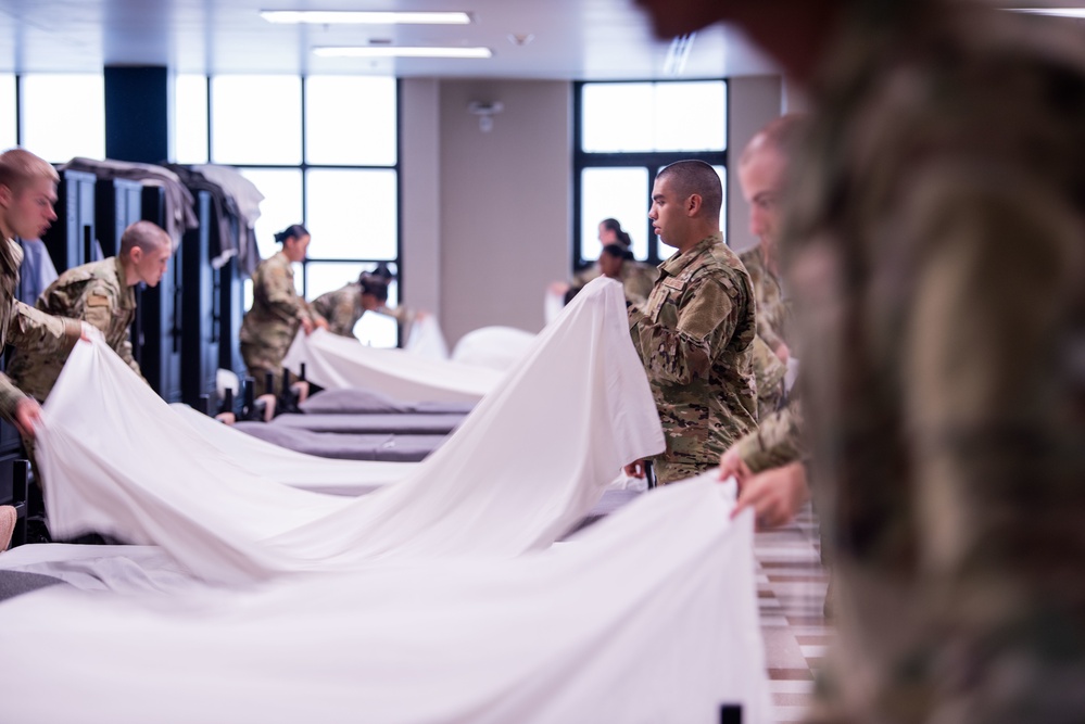 321st Training Squadron Makes the Beds