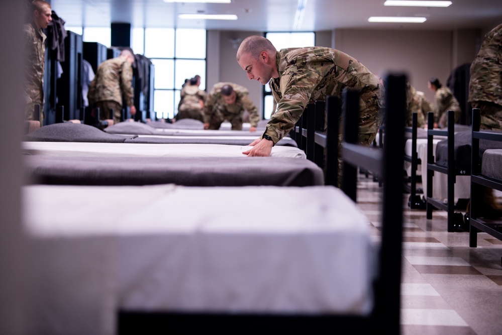 321st Training Squadron Makes the Beds