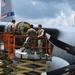 165th Maintenance Group changes thrust nut seal of NP-2000 propeller of C-130 Iron Hercules