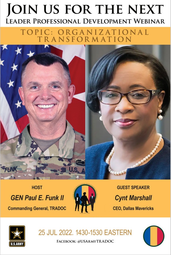 TRADOC LPD: Transforming an organization through diversity and inclusion