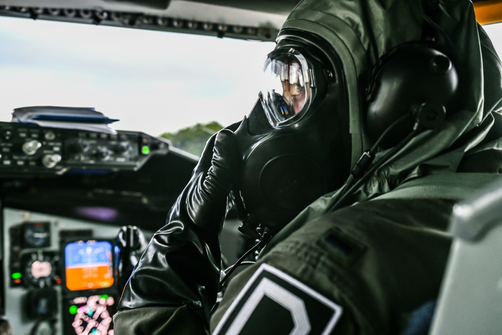 100th ARW flies with the 352nd SOW at sundown