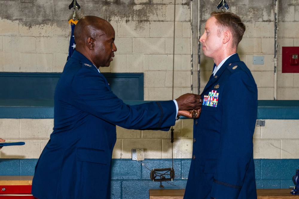 628th LRS Change of Command