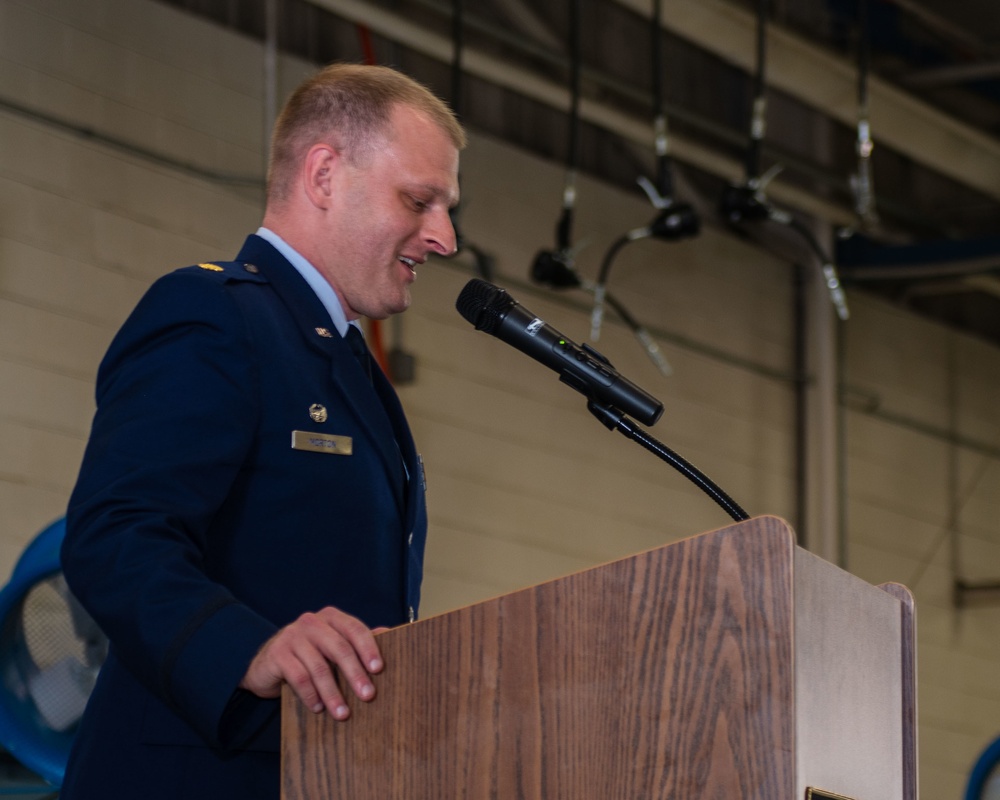 628th LRS Change of Command