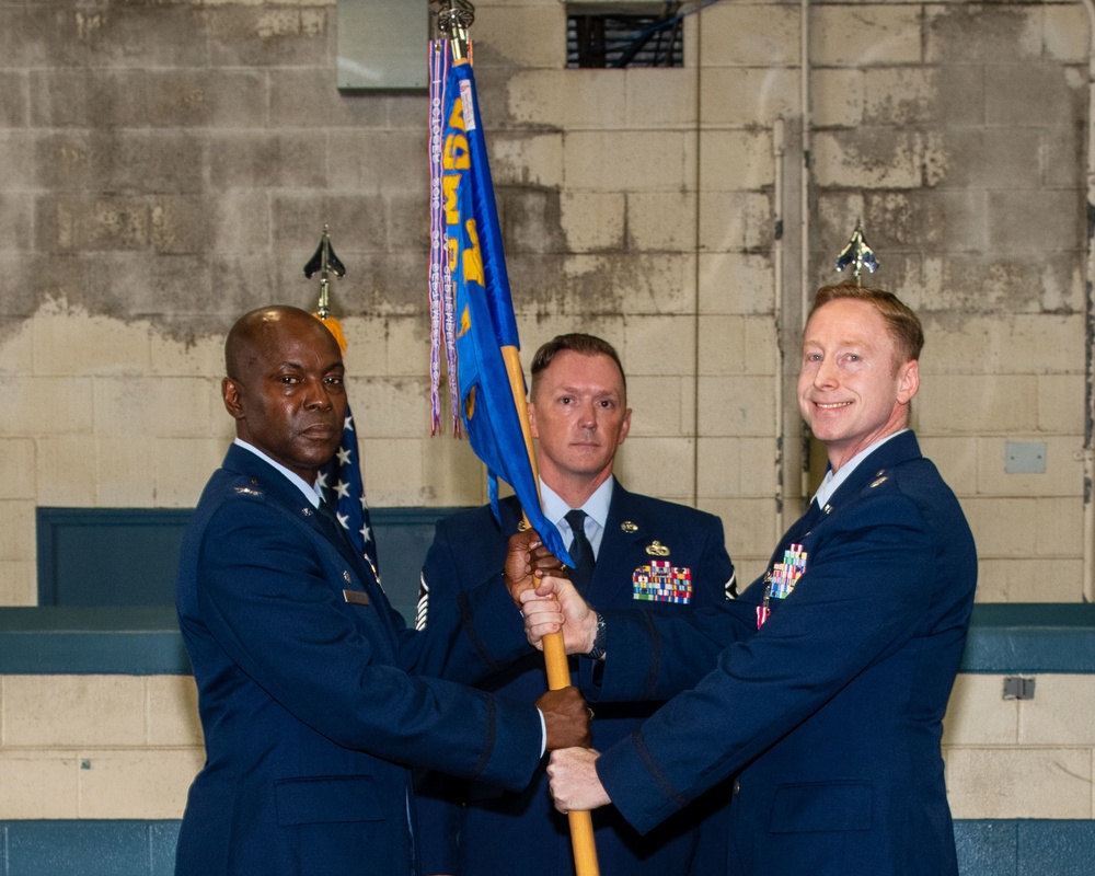 628th LRS Change of Command