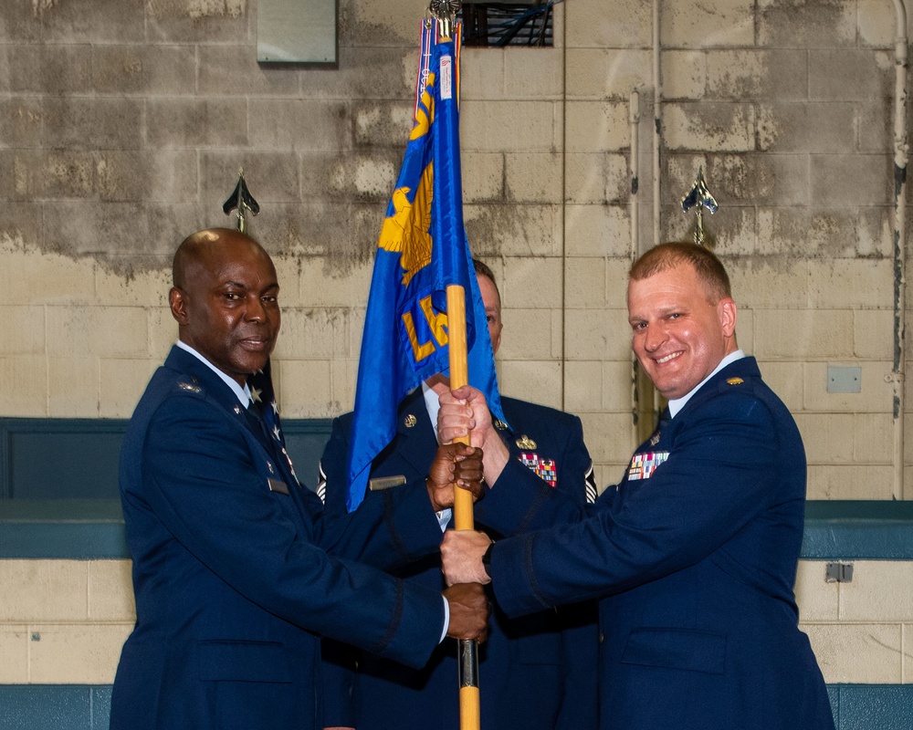 628th LRS Change of Command