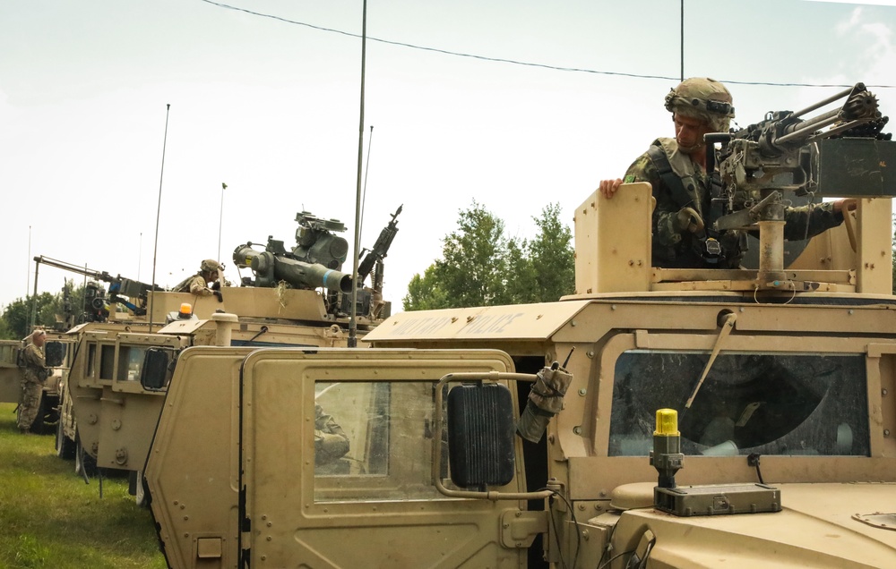 New Jersey 2-113th Conducts Convoy Training Exercise